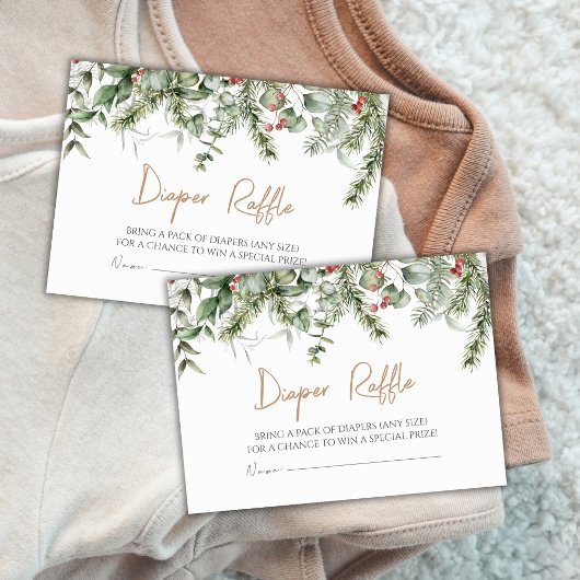 Eine lustige kleine Boho Baby Duschdusche Windelwa Begleitkarte