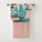 Eine lustige kleine Puppe auf einer Wolke Badhandtuch Set (Insitu)