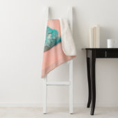 Eine lustige kleine Puppe auf einer Wolke Sherpadecke (Beispiel)