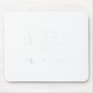 Eine lustige, schreckliche Idee, wie spät Mousepad