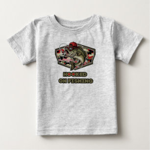 Eine lustige und kühne Illustration eines coolen B Baby T-shirt