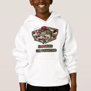 Eine lustige und kühne Illustration eines coolen B Hoodie