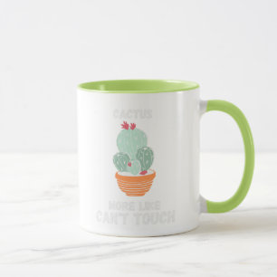 Eine lustige und niedliche Kakteen-Tasse Tasse