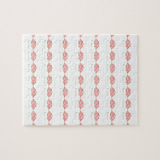 Eine lustige versteckte Nachricht Puzzle (Horizontal)