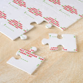 Eine lustige versteckte Nachricht Puzzle (Seite)