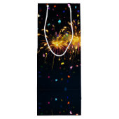 Eine luxuriöse Weinbeutel Geschenktüte Für Weinflaschen (Rückseite)