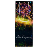 Eine luxuriöse Weinbeutel Geschenktüte Für Weinflaschen (Vorderseite)