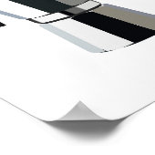 Eine Macchinetta-Illustration des italienischen Es Poster (Ecke)