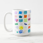 Eine Machen-Ihrkennzeichen Tasse! Kaffeetasse (Links)