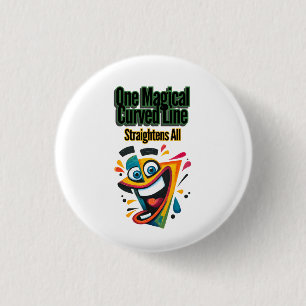 "Eine magische, abgerundete Linie, straightens All Button