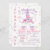 Eine magische Einladung zum Geburtstag (Vorne/Hinten)