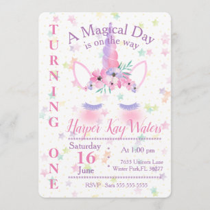 Eine magische Einladung zum Geburtstag