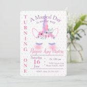 Eine magische Einladung zum Geburtstag (Stehend Vorderseite)