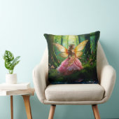 Eine magische Fee im Wald Kissen (Stuhl )