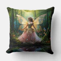 Eine magische Fee im Wald