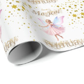 Eine magische Fee Magical Birthday Geschenkpapier (Rolleneckpunkt)