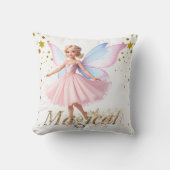 Eine magische Fee Magical Birthday Kissen (Vorderseite)