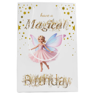 Eine magische Fee Magical Birthday Mittlere Geschenktüte