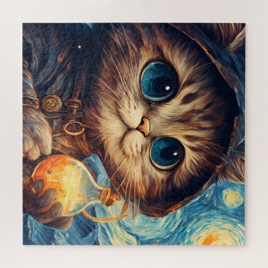 Eine magische Katze Puzzle (Horizontal)