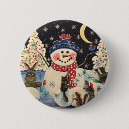 "Eine magische Nacht im Schnee" Button