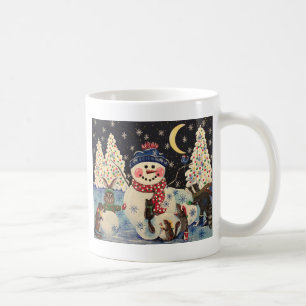 "Eine magische Nacht im Schnee" Kaffeetasse