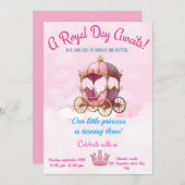 Eine magische Prinzessin-Party Einladung (Vorne/Hinten)