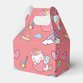 Eine magische Regenbogenpartei im Muster der Gebur Geschenkschachtel (Rückseite)