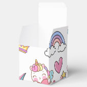 Eine magische Regenbogenpartei im Muster der Gebur Geschenkschachtel (Geöffnet)