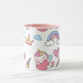 Eine magische Regenbogenpartei im Muster der Gebur Tasse (Zentrum)