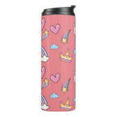 Eine magische Regenbogenpartei im Muster der Gebur Thermosbecher (Nach links gedreht)