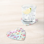 Eine magische Regenbogenpartei im Muster der Gebur Untersetzer (Vor Ort)