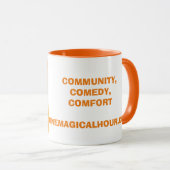 Eine magische Tasse für das Stundenlogo (VorderseiteRechts)