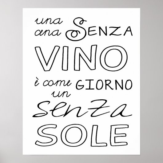 Eine Mahlzeit ohne Wein... Poster (Vorne)