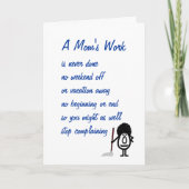 Eine Mama Karte (Vorderseite)