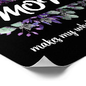 EINE MAMA MACHT MEIN GANZES LEBEN VOLLSTÄNDIG POSTER (Ecke)