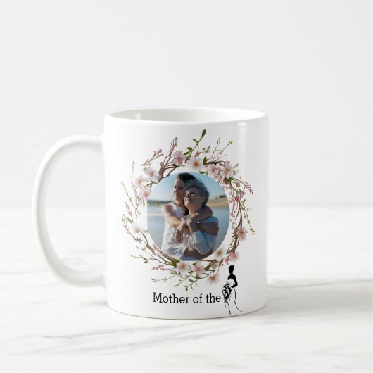Eine Mama voller Stolz: Mutter des Brautkaffees M Kaffeetasse (Links)