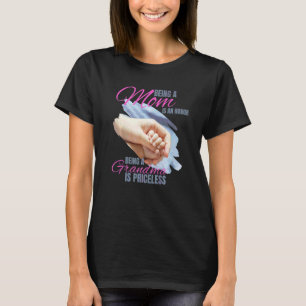Eine Mama zu sein ist eine Ehre, Großmutter zu sei T-Shirt