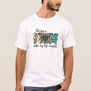 Eine Mama zu sein macht mein Leben zum Abschluss d T-Shirt
