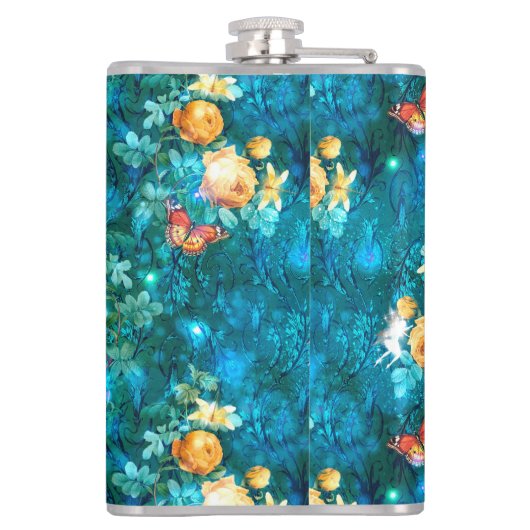 Eine Märchen im Design der Gartenreihe 11 Flachmann (Rückseite)