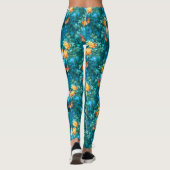 Eine Märchen im Design der Gartenreihe 11 Leggings (Rückseite)