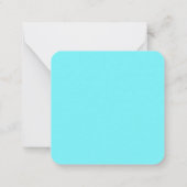 Eine Märchen im Design der Gartenreihe 11 Mitteilungskarte (Rückseite)