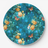 Eine Märchen im Design der Gartenreihe 11 Pappteller (Vorderseite)