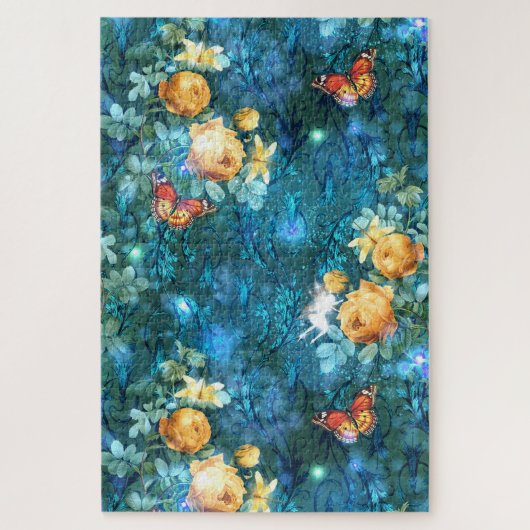 Eine Märchen im Design der Gartenreihe 11 Puzzle (Vertikal)