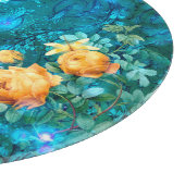 Eine Märchen im Design der Gartenreihe 11 Schneidebrett (Ecke)