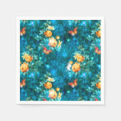 Eine Märchen im Design der Gartenreihe 11 Serviette (Vorderseite)