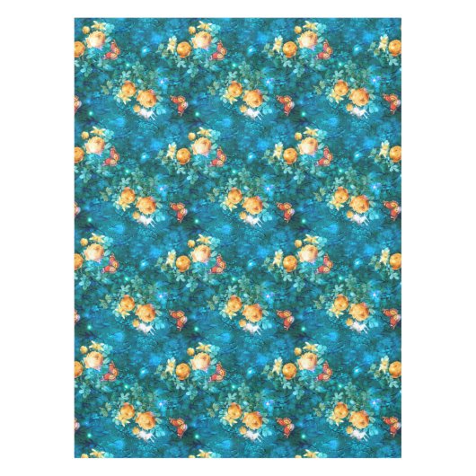 Eine Märchen im Design der Gartenreihe 11 Tischdecke (Vorderseite)