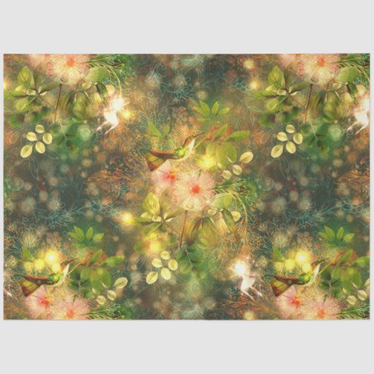 Eine Märchen im Design der Gartenreihe 15 Seidenpapier (Vorderseite)