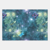 Eine Märchen im Design der Gartenreihe 1 Geschenkpapier Set (Vorderseite 3)