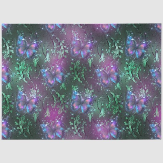Eine Märchen im Design der Gartenreihe 5 Seidenpapier (Vorderseite)