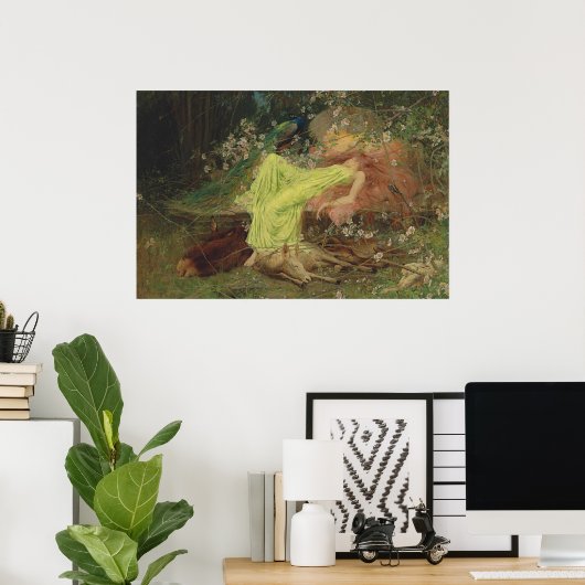 Eine Märchen Poster (Heimbüro)